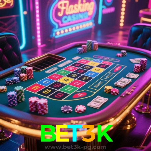 BET3K: Jogos de Mesa ao Vivo - Imersão Total, Slots - Grandes Prêmios, Roleta - Altas Chances